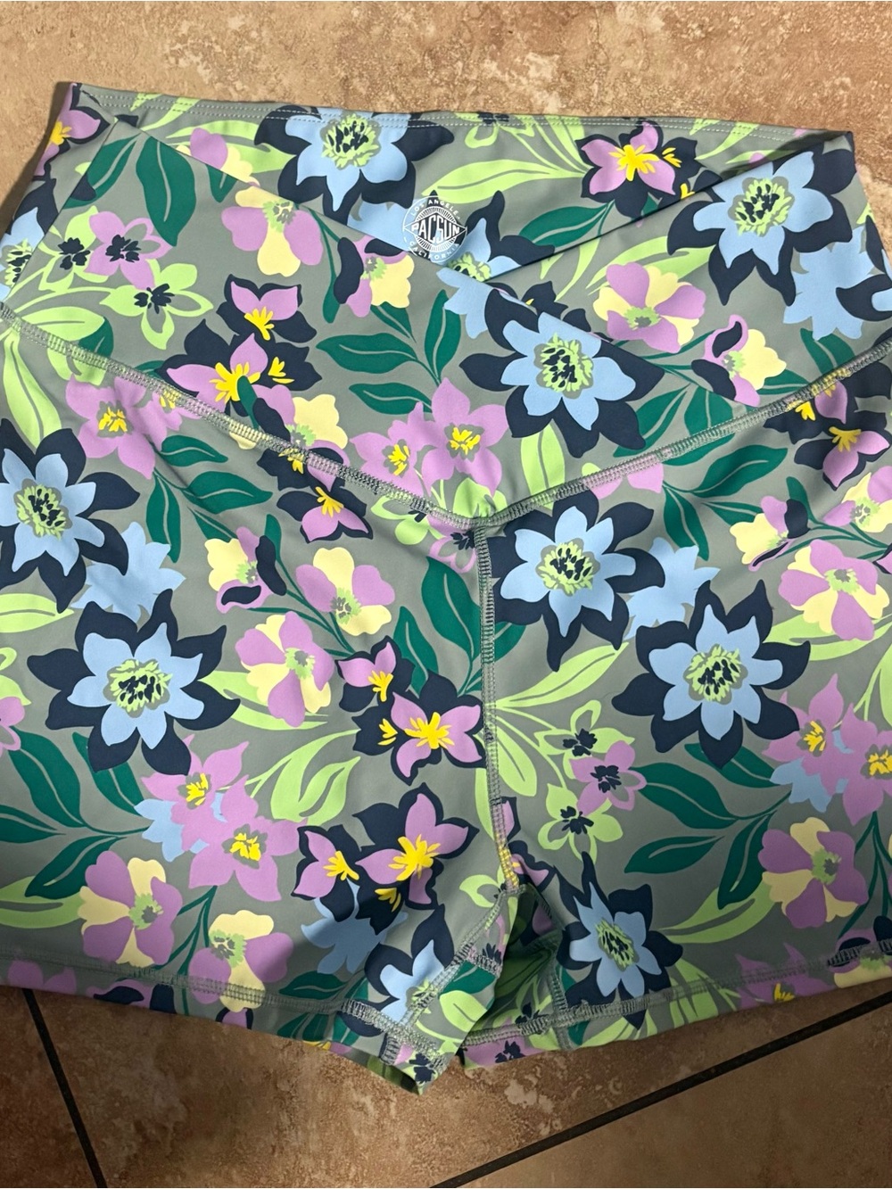 PacSun Active wear Floral High-Waist Women’s Shorts coquette floral design